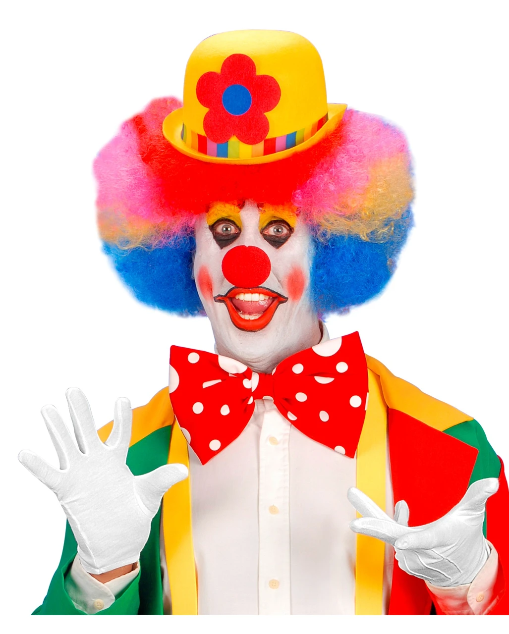 Weiße Kostümhandschuhe Für Erwachsene 5 Weiße Kostümhandschuhe Für Erwachsene – Bild 3