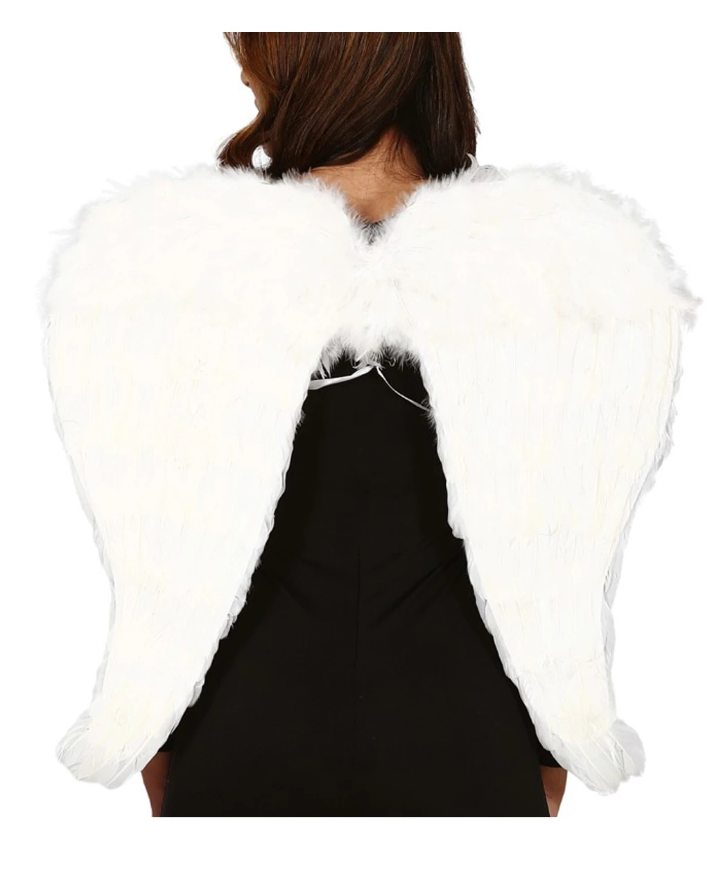 Weiße Engelsflügel Mit Federn 80 X 60 Cm 4 Weiße Engelsflügel Mit Federn 80 X 60 Cm – Bild 2