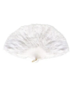 Weißer 20er Jahre Fächer