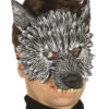 Wolf Maske Für Fasching -FaschingFreude Verkäufe wolf halbmaske werwolf gesichtsmaske fuer halloween und fasching 28667