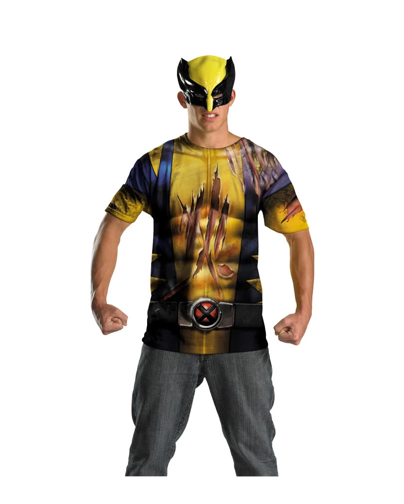 Wolverine Teenager Shirt Mit Maske 3 Wolverine Teenager Shirt Mit Maske