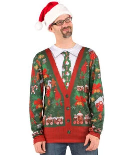 Longsleeve Mit Weihnachtsmotiv