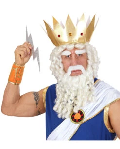 Neptun Perücken Set -FaschingFreude Verkäufe zeus peruecke mit bart neptun peruecke mit weissem bart 22914 02