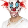 Zombie Clown Maske Aus Schaumlatex -FaschingFreude Verkäufe zombie clown schaumlatex maske horrorclown kostuemzubehoer killerclown verkleidungszubehoer 29162