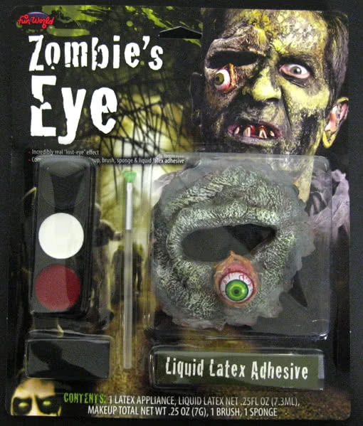 Zombie Make Up Mit Blutigem Auge 3 Zombie Make Up Mit Blutigem Auge