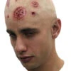 Zombie Glatze -FaschingFreude Verkäufe zombie glatzenfolie glatzenfolie untoter zombie glatze zombie verkleidung zombie make up kit latex applikation zombie zombie verkleidung glatzenfolie zombie glatzenfolie aus latex 21451